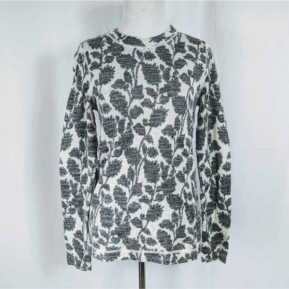 Ann Taylor Loft Floral Print Sweater
